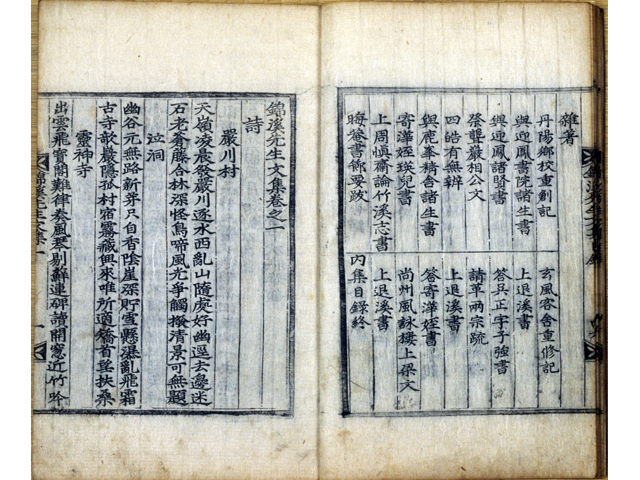 『금계선생문집(錦溪先生文集)』