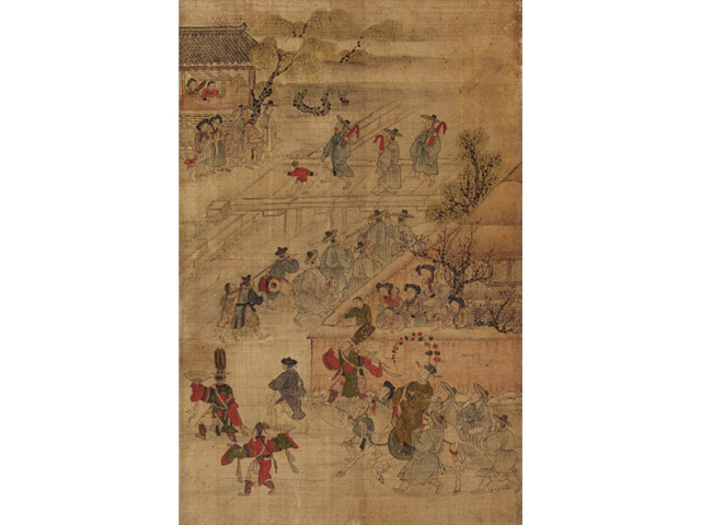 김홍도 풍속화 속 유가(游街)