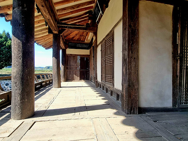 예천 청원정(淸遠亭) 마루