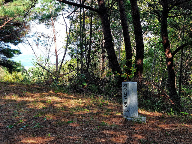 화산(花山) 정상봉(335m)