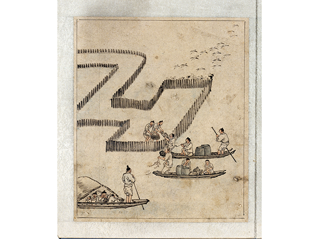 고기잡이, 《단원 풍속도첩》