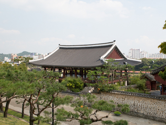 진주성 촉석루 원경