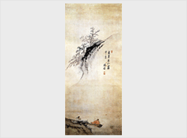 주상관매도舟上觀梅圖